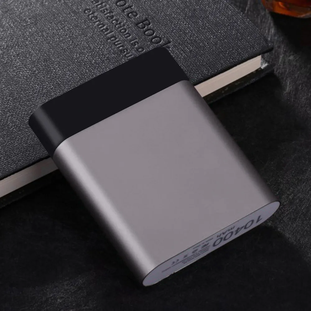 Vovotrade 10400 мАч DIY 4x18650 батарея USB мобильный Банк питания зарядное устройство коробка держатель батареи для iPhone смартфон Прямая поставка - Цвет: Gray