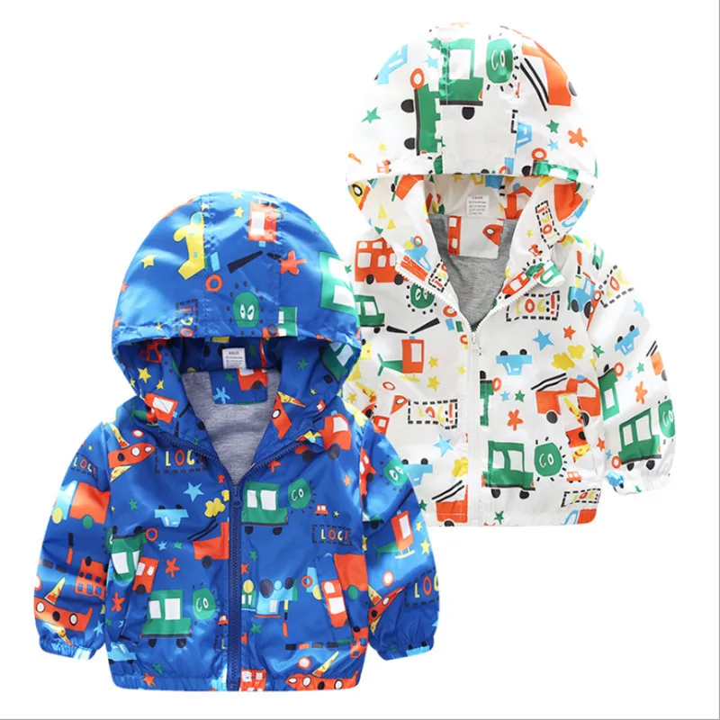 Детская одежда осенние и зимние новые куртка для мальчиков покрыты автомобиля с