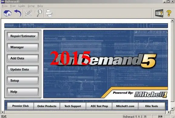 Новое Alldata 10 53 и mit * chell программное обеспечение + Mit на de mand 2015 8 в 1 ТБ hdd работает во