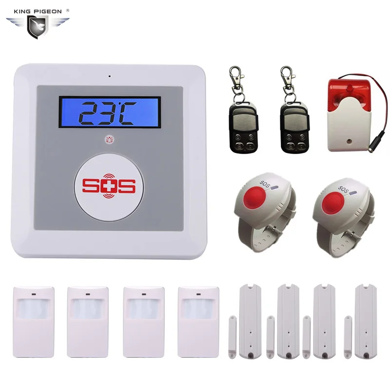 Система домашней сигнализации GSM SOS для пожилых людей|kit kits|kit gsmkit sos |