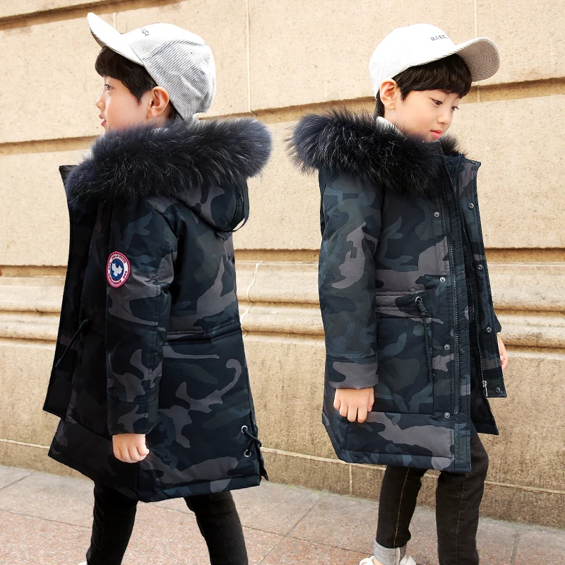 2018 Children Winter Jacket For Boy 5-12 Years Kids Coat Winterjas Jongen Doudoune Garcon Manteau Enfant Hiver |