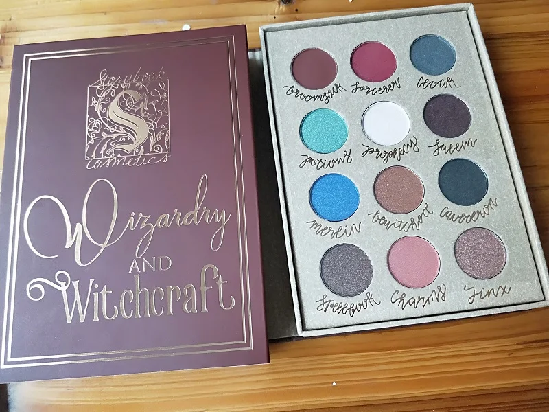 Storybook Cosmetics волшебство и колдовство тени для век Палитра 12 цветов означает что