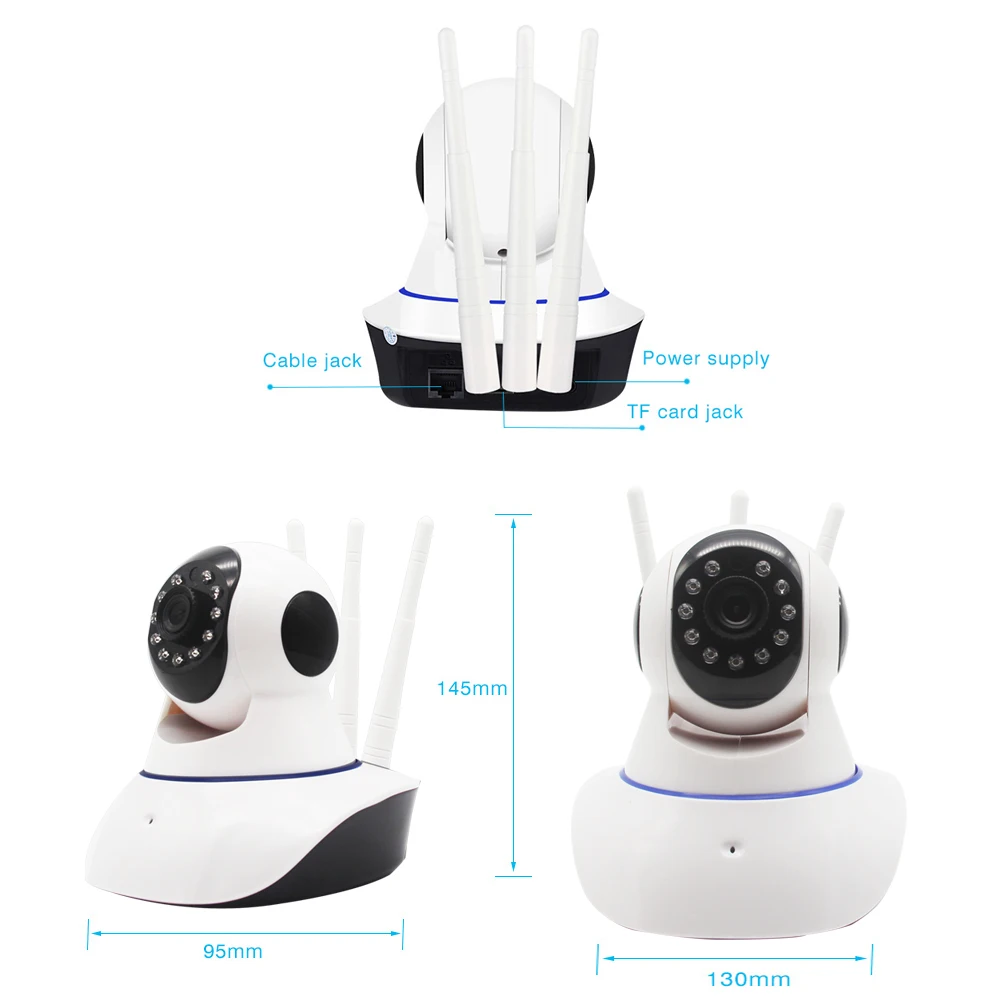 Мини Wi Fi камера видеонаблюдения IP YOOSEE 1080 P Домашняя безопасность Камера P2P