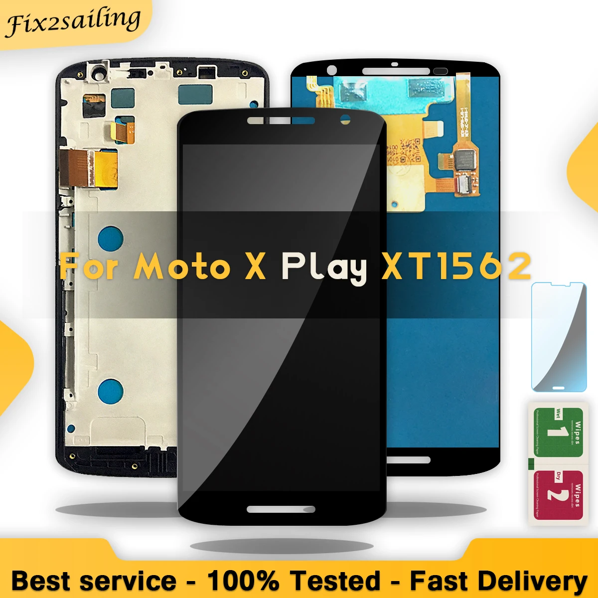 Высококачественный ЖК дисплей для Moto X Play XT1561 LCD XT1562 XT1563 в сборе сенсорный экран