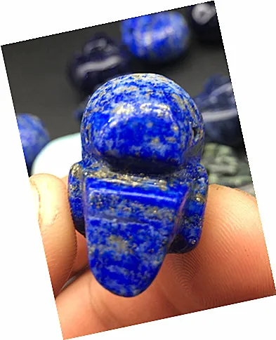 1 шт. череп из натурального кварцевого кристалла цианита | Дом и сад