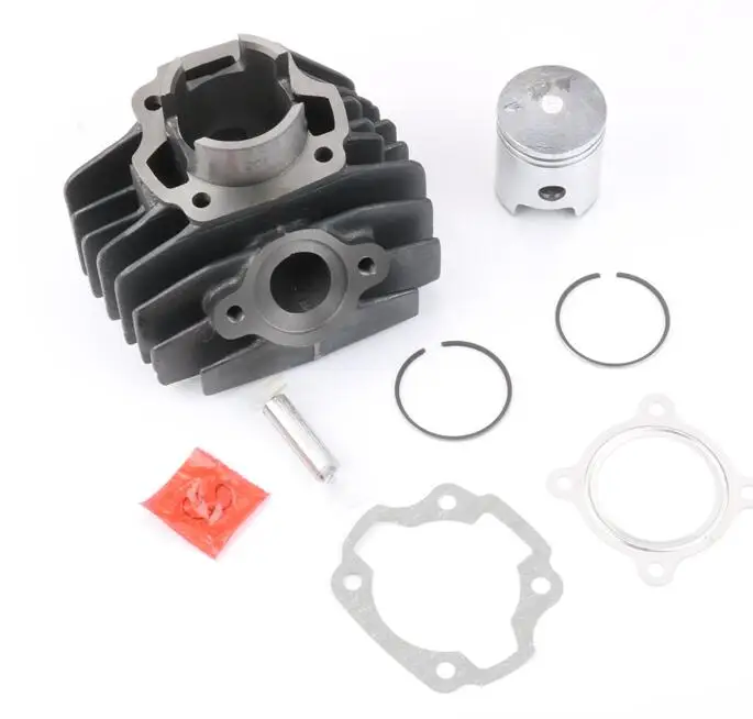 Cylinder Kit 47 мм комплект цилиндров и крышка головки цилиндра и поршневой комплект и прокладка цилиндра для Yamaha PW80 CY80 1983-2006 - Цвет: Cylinder Kit