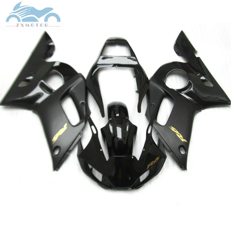 Обновите ваш обтекатели комплект для YAMAHA R6 YZFR6 1998 2000 2001 2002 YZF R6 98-02 матовый черный пластик обтекатель наборы кузова EB43