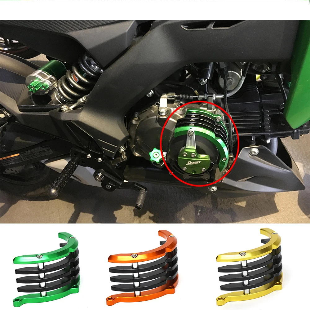SMOK для Kawasaki Z125 Pro 2015 2016 2017 мотоцикла CNC алюминиевая крышка двигателя правая