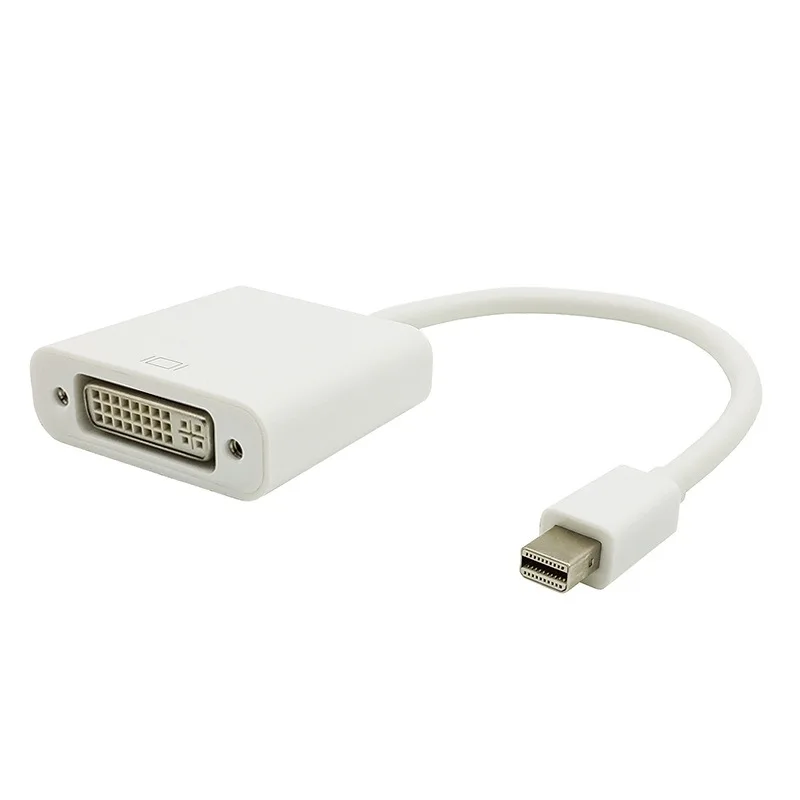 Elistooop Thunderbolt Mini Displayport переходник с DP на DVI штекер гнездо адаптер для ТВ ноутбука
