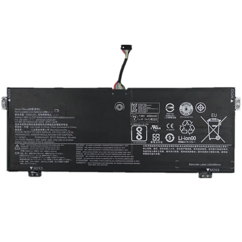 7XINbox 7, 68 V 48Wh     L16C4PB1  Lenovo 720-13ikb 5B10M52739 2ICP4/43/110-2