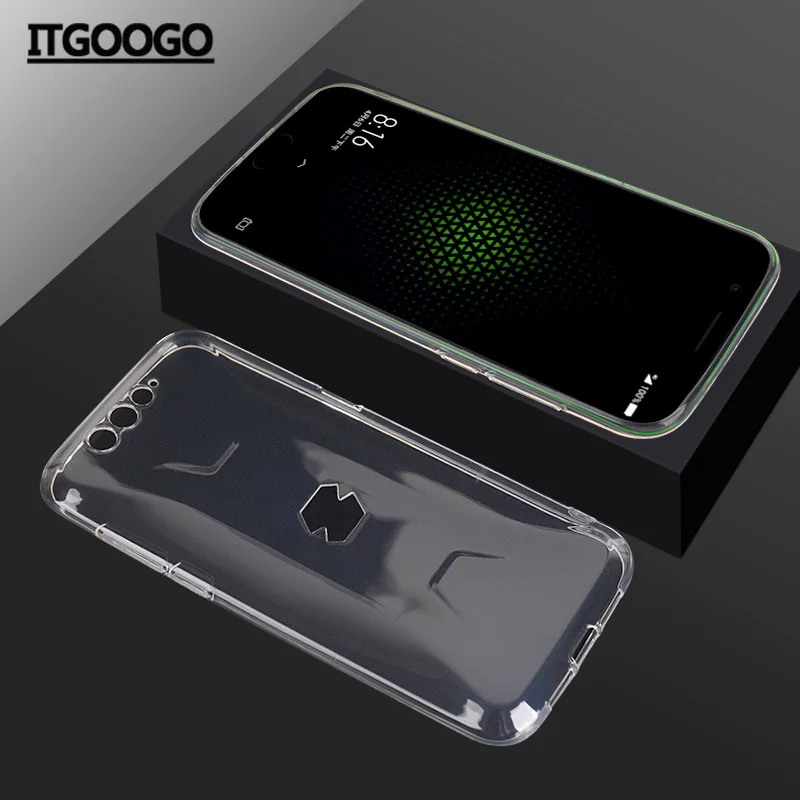 Чехол для Xiaomi Black Shark противоударный защитный мягкий силиконовый чехол из ТПУ Для