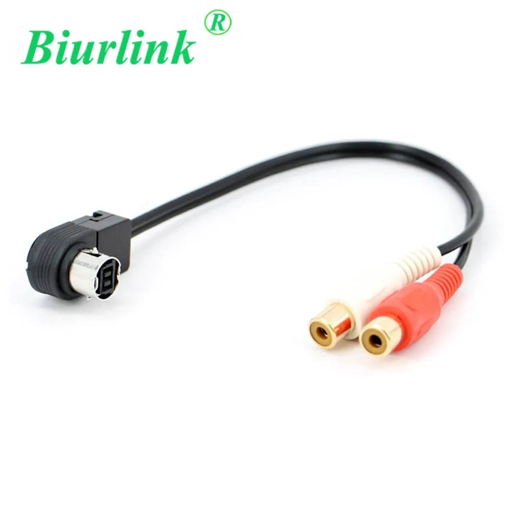 Biurlink Авто RCA Aux-In аудио кабель адаптер для Alpine Ai-NET JVC 121B | Автомобили и мотоциклы