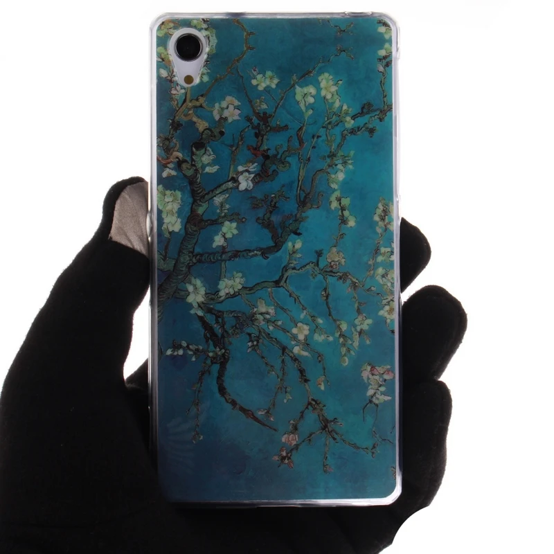 Z2 чехол мягкий силиконовый IMD тпу задняя крышка для Sony Xperia D6503 D6502 L50W капа защитный