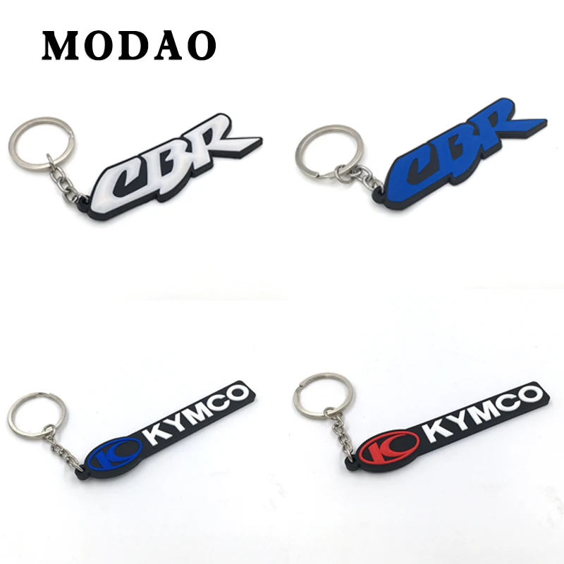 Резиновый брелок для Honda CBR KYMCO CFMOTO автомобильные аксессуары ключей|Накладки и