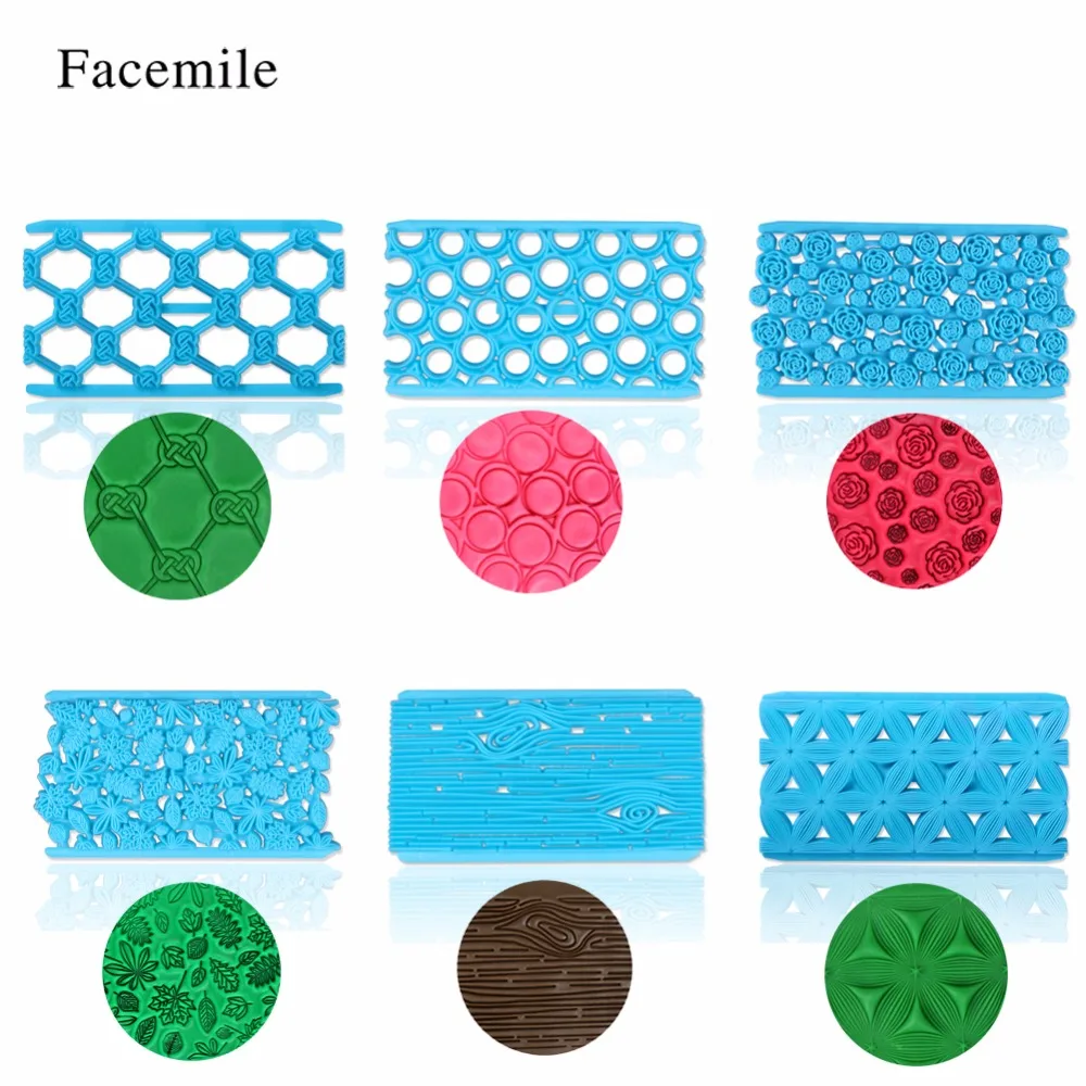 Facemile DIY 1 шт. форма для торта шоколада пластиковая печать печенье резак конфет