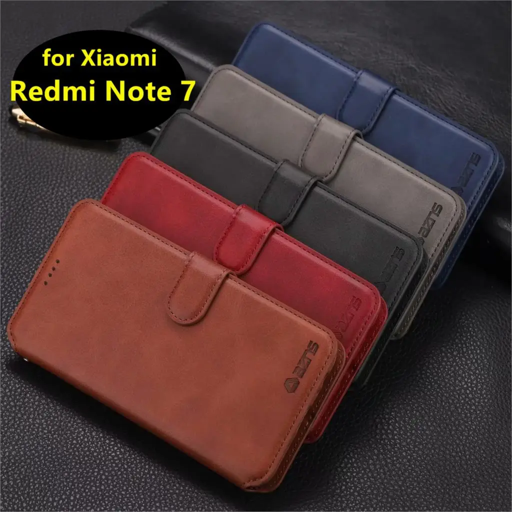 Чехол AZNS для Xiaomi Redmi Note 7 чехол из искусственной кожи держатель карт бумажник |