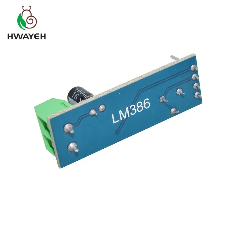 LM386 модуль усилителя мощности звука 200 увеличение времени Плата моно усилитель 5 В