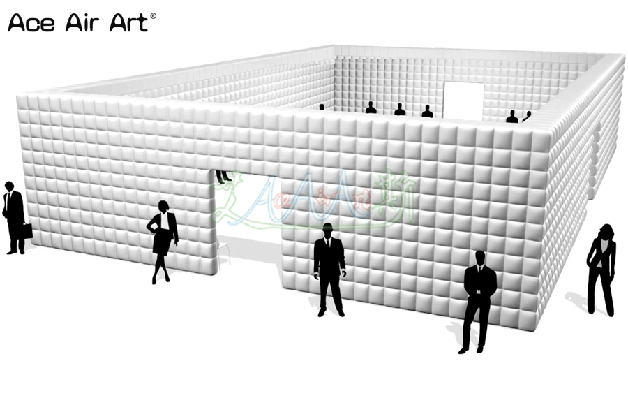 

Huge Cube Office Wall Dividers Sound Proof of Tempera Room Divider Air Square Partition Wall for Exhibition