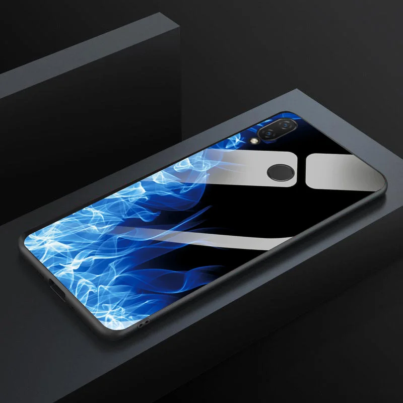 Мягкий край задняя крышка чехол для Huawei Honor 8X6 5 &quotзакаленное стекло бампер 8X8 X