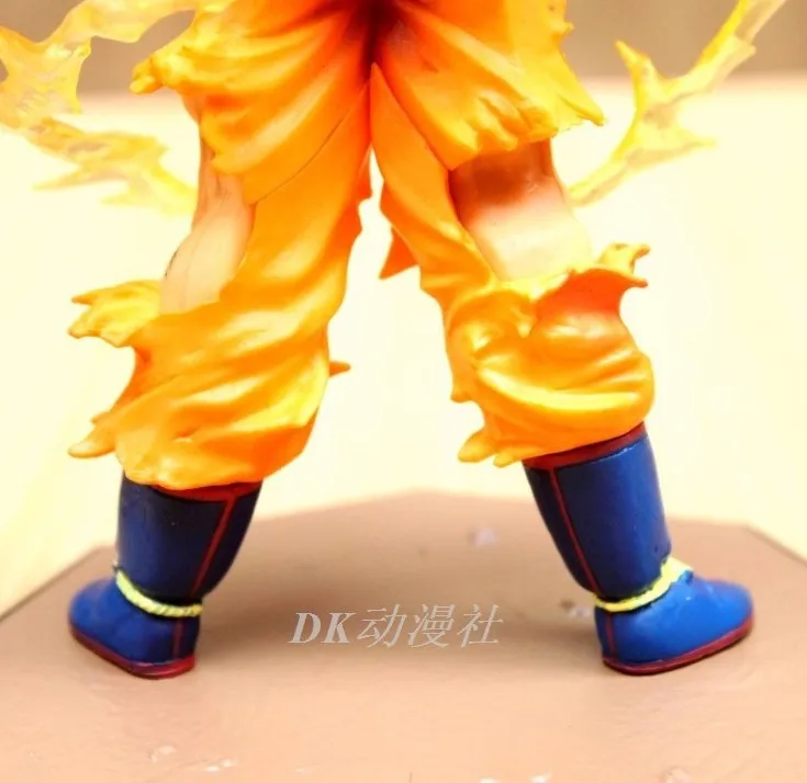 Горячая продажа аниме Dragon Ball Z Супер Саян Гоку Статуэтка Сон ПВХ фигурка Модель