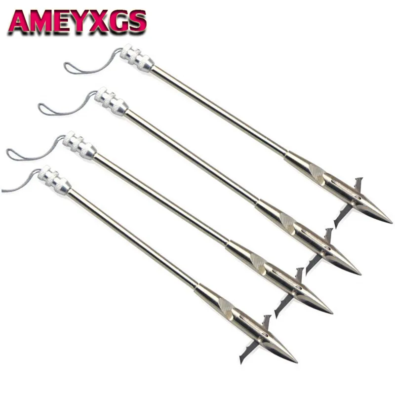 

3/6/12Pcs Archery Bow Fishing Arrowheads Slingshot Catapult Dart Points Tips Slingshot Broadheads Outdoor Hunting Accessories