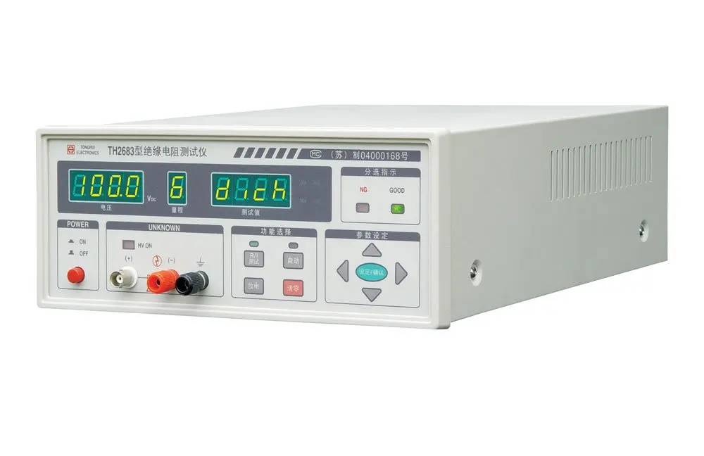 TONGHUI TH2683 105 1013 Ом 10 1кв (10 киосков) интеллектуальный цифровой тестер сопротивления