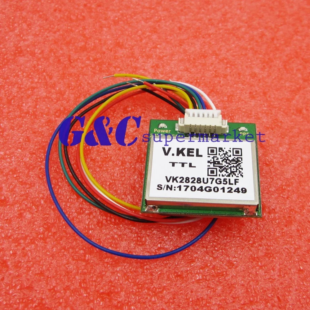VK2828U7G5LF модуль Gmouse GPS Модуль SIRF3 чип с керамической антенной 9600bps|gps chip|chip modulechip antenna