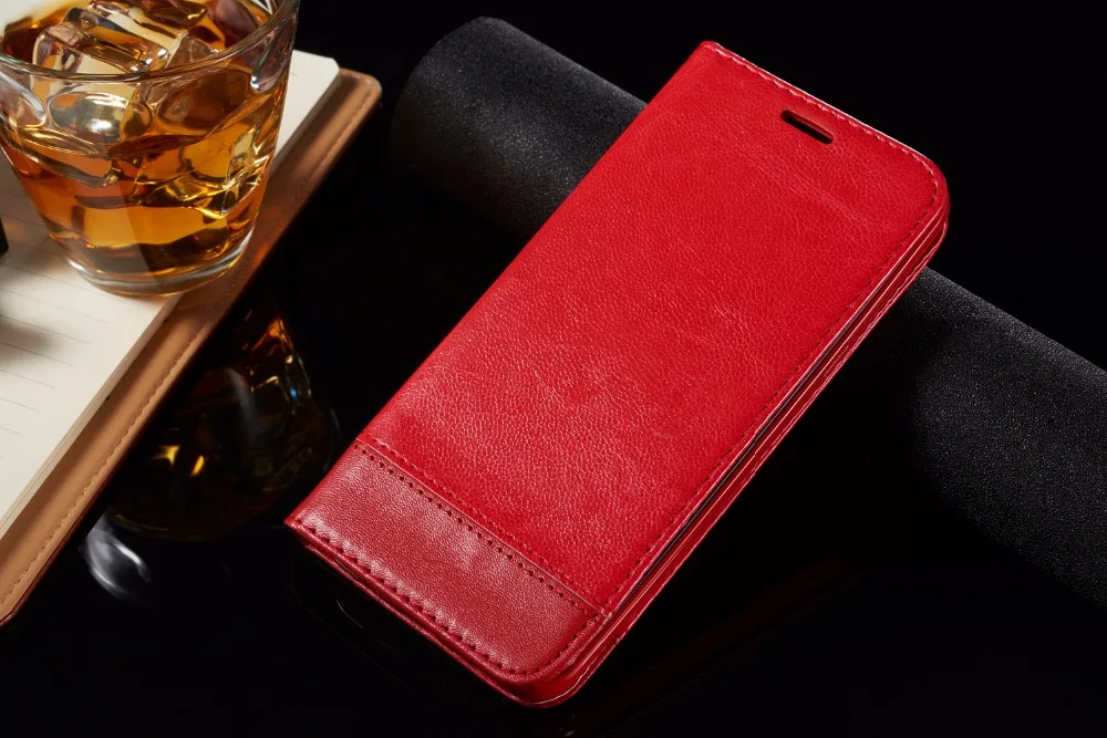 Для huawei Y7 Prime Y 7 Y72018/Nova 2 Lite Магнитный чехол-книжка из зернистой кожи для huawei Honor 7C 5,9" Enjoy 8
