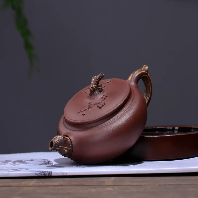 Mine Zimu Cao Zhigang старинное дерево плоская бутылка Rhyme подвесная грязь ручная