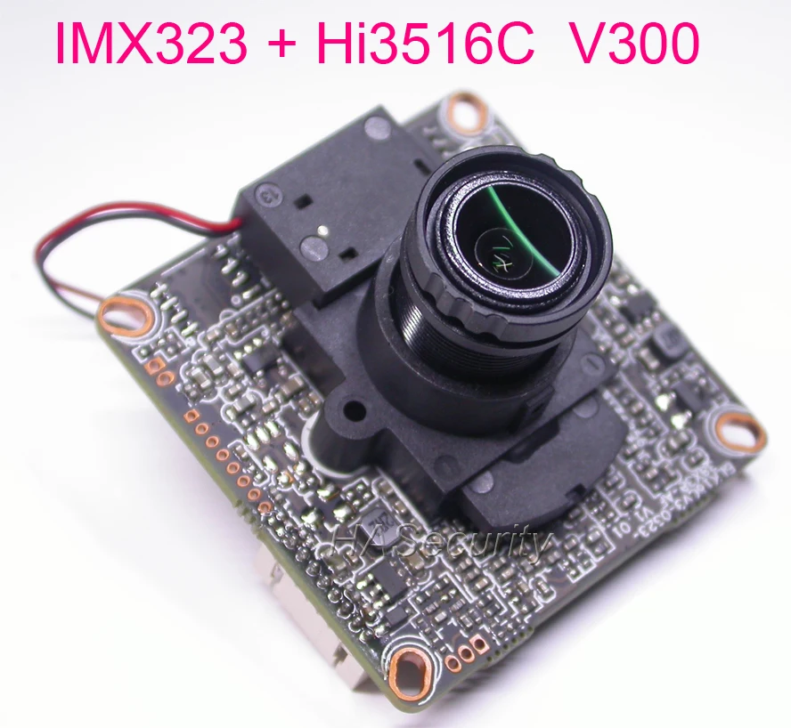 Интеллектуальный анализ H.265/H.264 1/2. 9 &quotsony Exmor IMX323 + Hi3516C V300 CCTV IP камера pcb модуль IRC