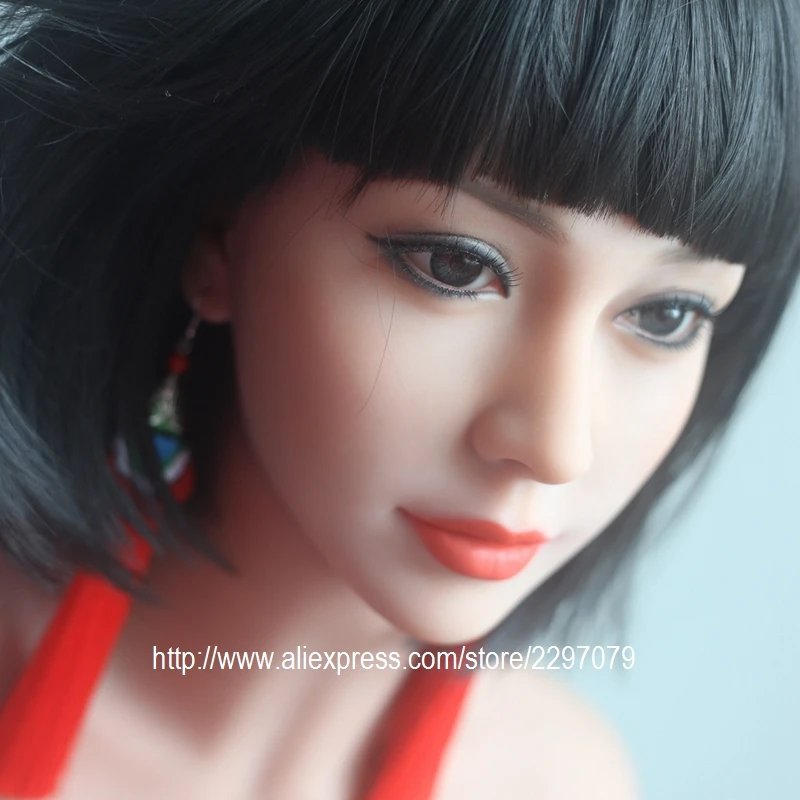 Новые силиконовые секс куклы голова Япония азиатские уход за кожей лица 56 #135 см 140