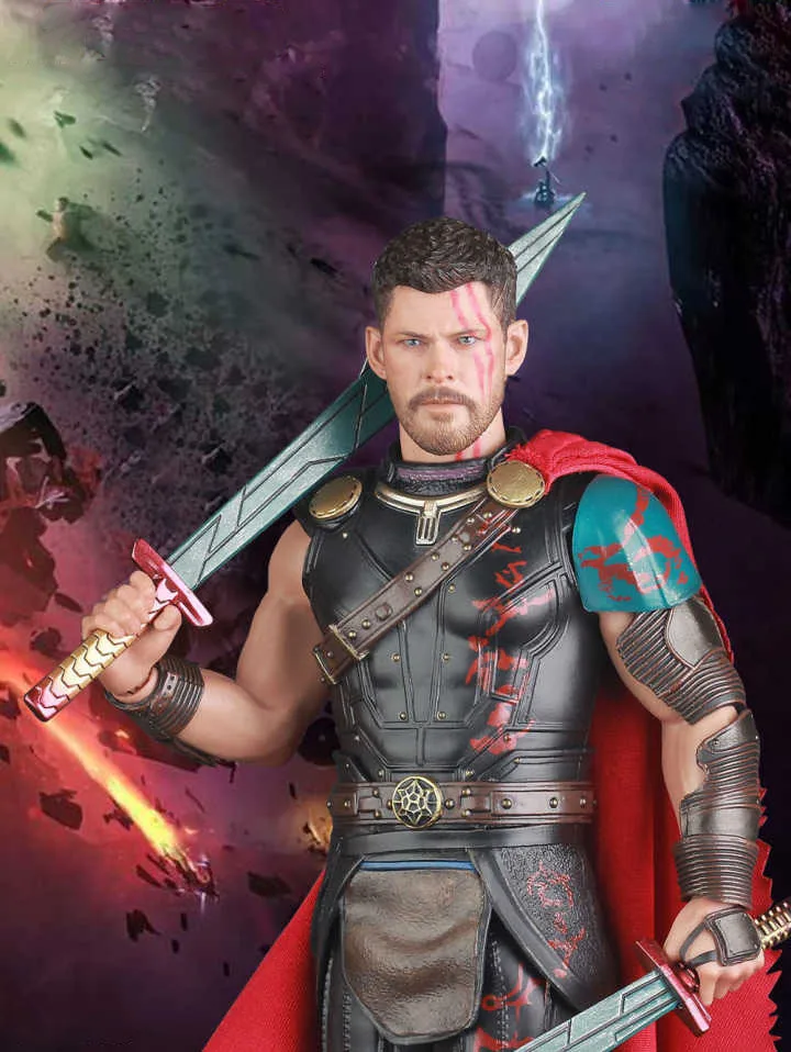 Фигурка Тора Мстителей Коллекционная модель игрушки 30 см ПВХ Фигурки для