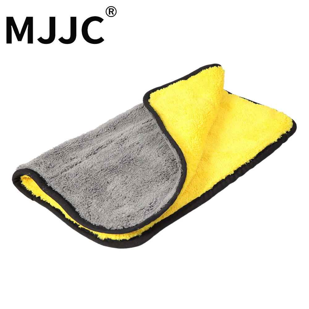 MJJC 2018 высокое качество 800gsm 900gsm плюшевые сушка из микрофибры Полотенца двойными