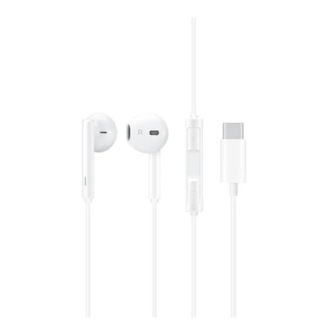 White Гарнитура huawei type C наушники huawei CM33 Hi-Res с дистанционным микрофоном провод управления Hi Res для mate 20 Pro huawei P20 Pro - Цвет: White