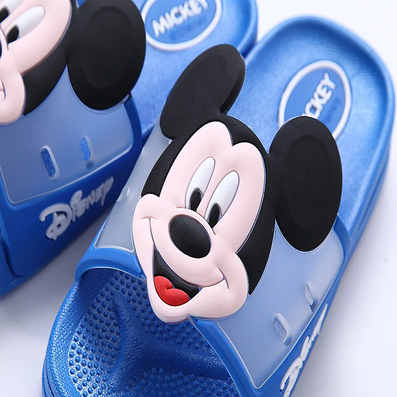 Лето 2019 Disney новые домашние тапочки для родителей и детей с милым