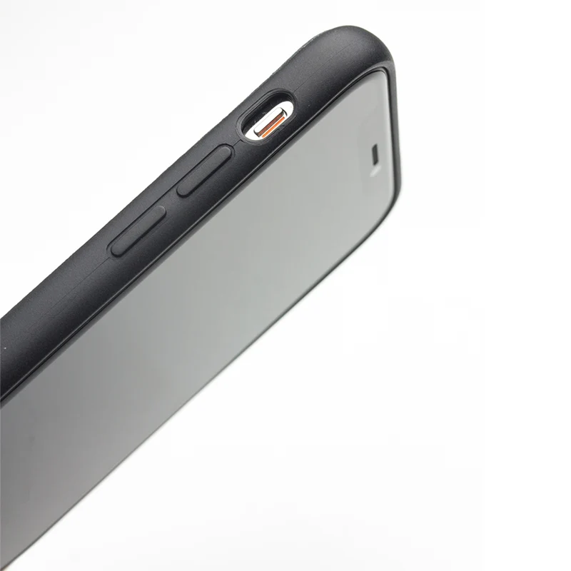Тонкий чехол QIALINO из натуральной кожи для iPhone XS роскошный Ультратонкий простой