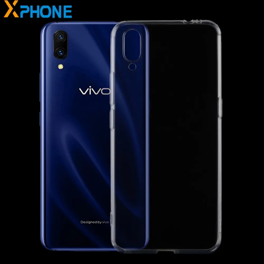 ДЛЯ ViVO X23 чехол Fundas тонкий прозрачный ТПУ Чехол для мобильного телефона чехлы VIVO