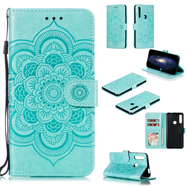 Для huawei Y9 Роскошный чехол-кошелек из искусственной кожи для huawei y9 prime Магнитный тисненый флип-чехол для бизнес-книги