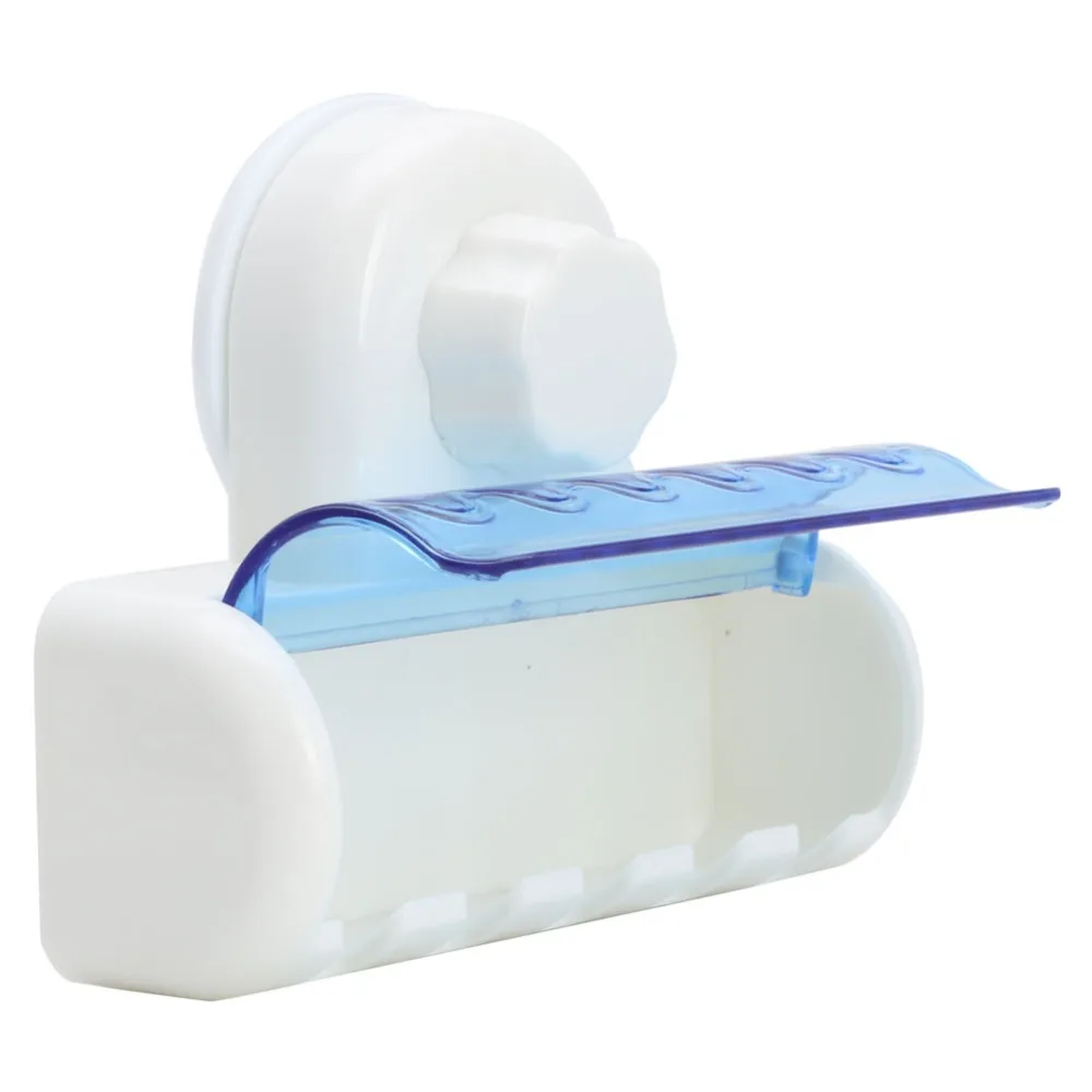 

Toothbrush Spinbrush Plastic Suction 5 Toothbrush Holder Wall Mount Stand Rack Home Bathroom Accessories