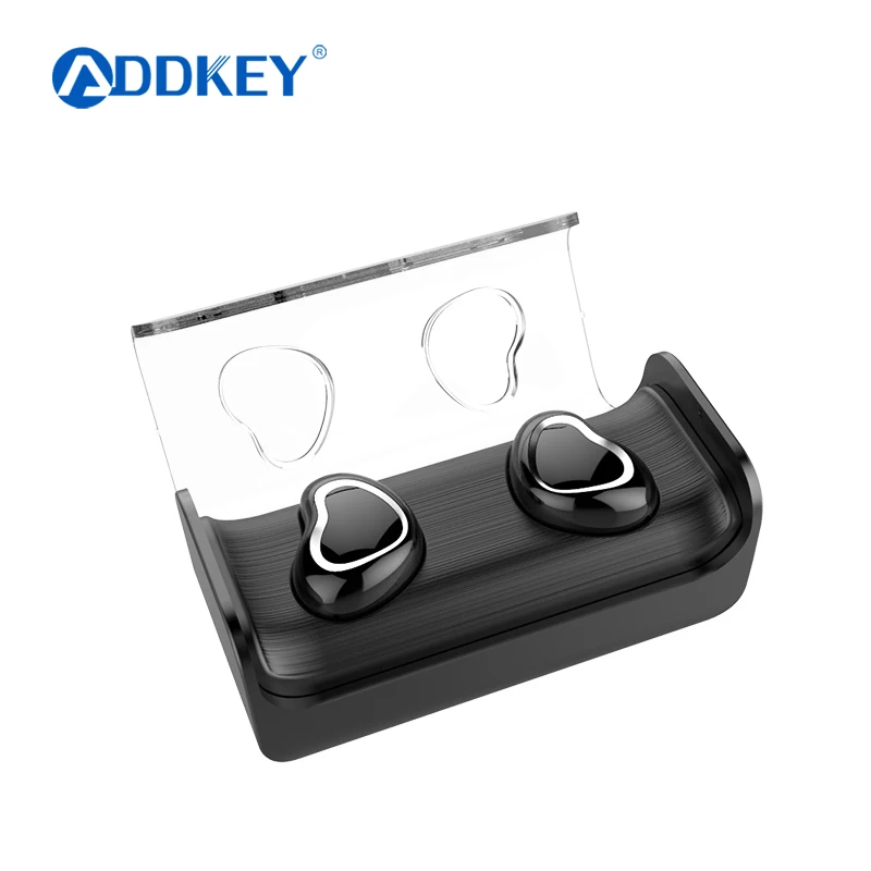 Двойные Bluetooth наушники ADDKEY TWS вкладыши гарнитура стерео беспроводной микрофон