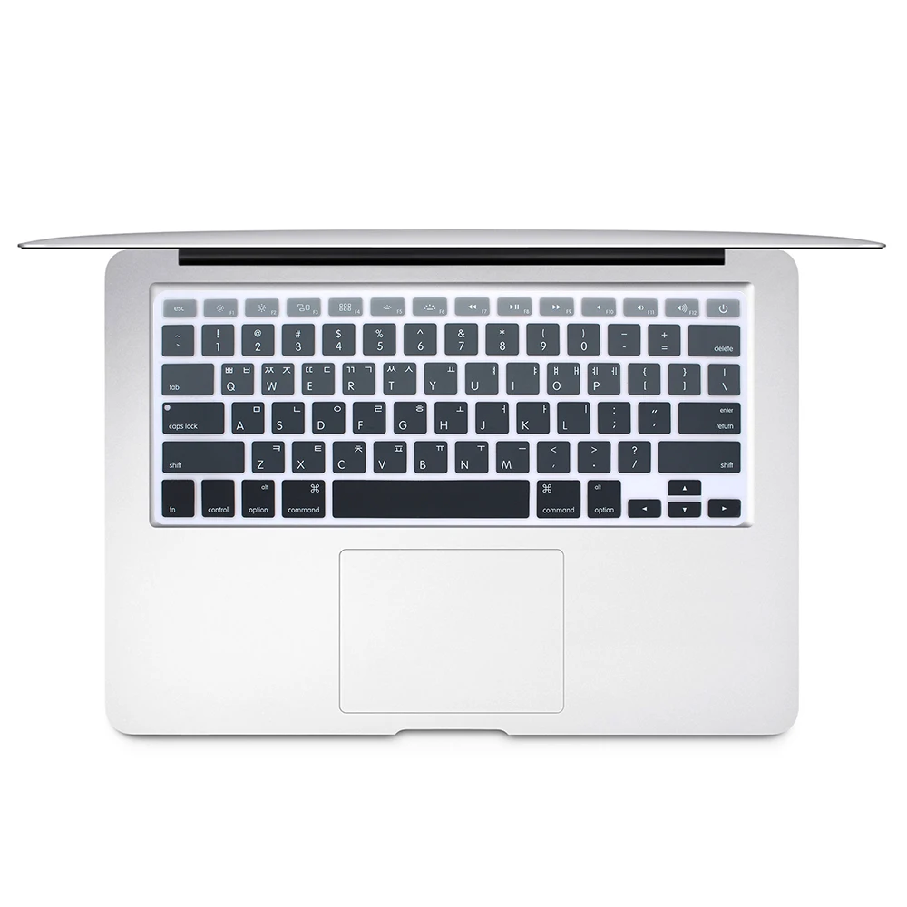 Корейская клавиатура чехол для Mac Book Air pro13 15 дюймов A1466 A1278 A1502 retina Клавиатура для ноутбука Чехлы цветная клавиатура пленка