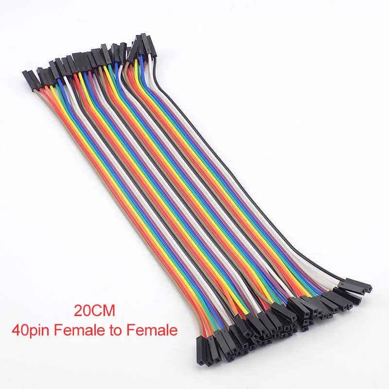 Перемычка 10/20/30 см 40PIN женский соединительных linebreadboard кабели и соединительный кабель для Arduino DIY Kit