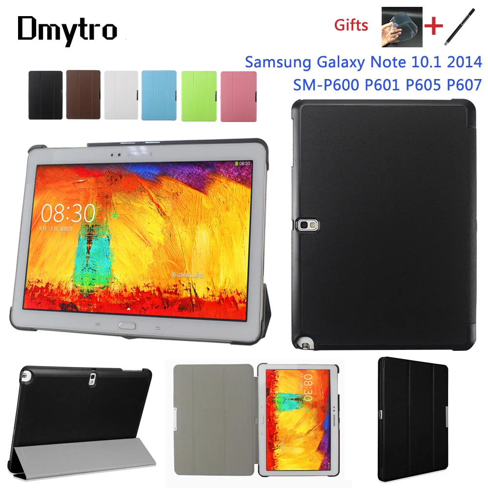 Умный чехол для Samsung Galaxy Note 10 1 2014 edition планшета P601 P605 P607 с функцией автоматического