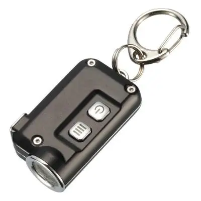 Nitecore TINI SS USB Перезаряжаемый StaNitecore 380 люмен микро зарядка мини металлический