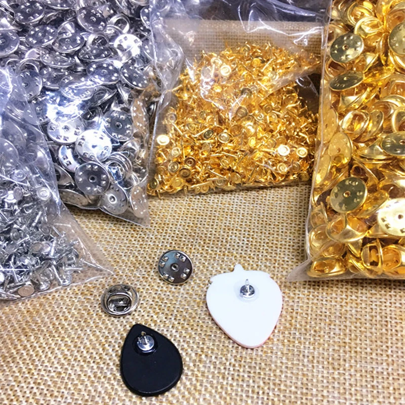 Брошь-держатель в форме бабочки с золотым и серебряным покрытием 11x4 5 мм |