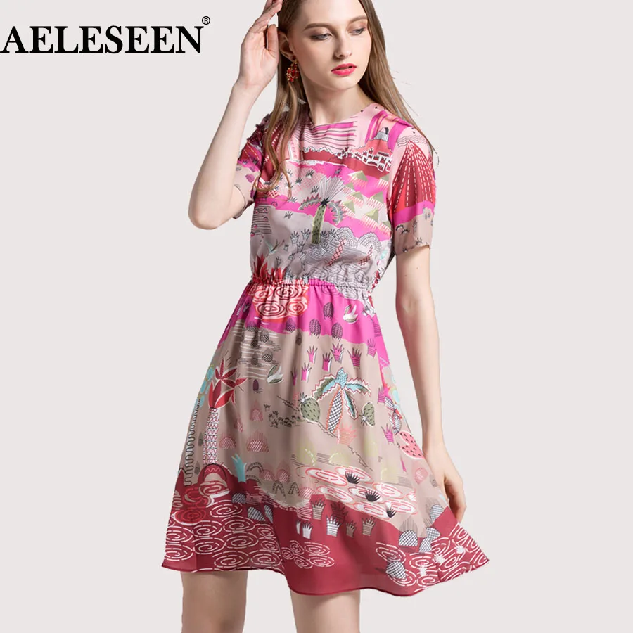 Богемные платья 2018 летнее женское Новое модное розовое платье с эластичной