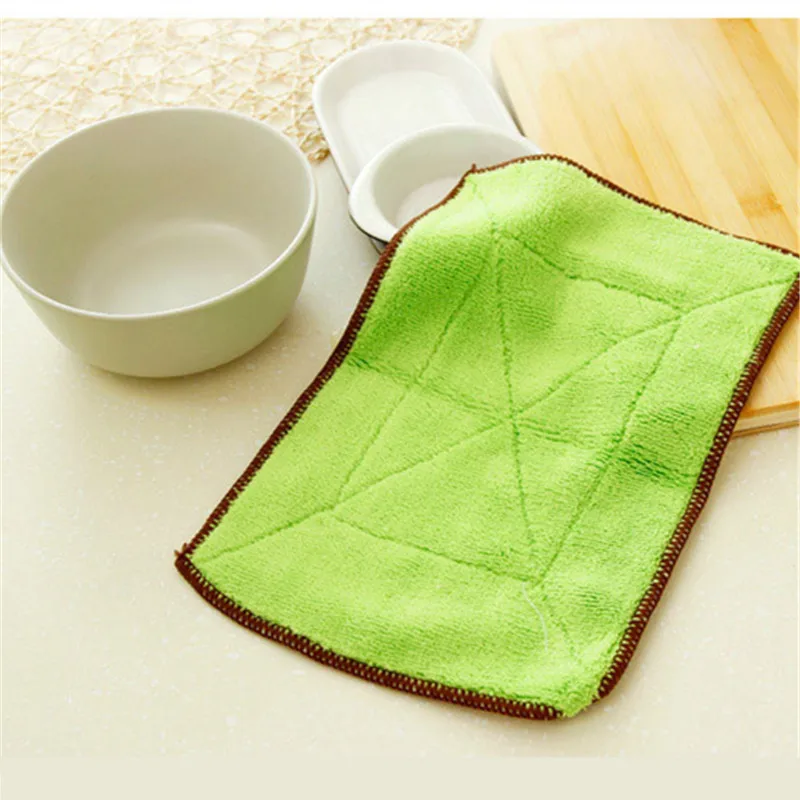 2 шт./лот супер впитывающая ткань из микрофибры большого размера кухонные