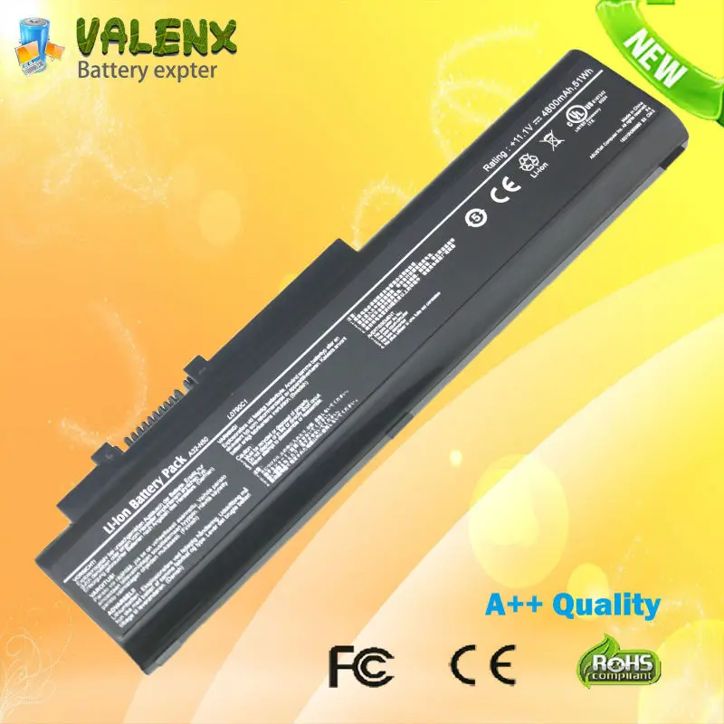 

Новые 6 ячеек Аккумулятор для ноутбука Asus, N50, N50VC, N51, N51A, N51S, N51V,A32-N50, A33-N50, 90-NQY1B1000Y