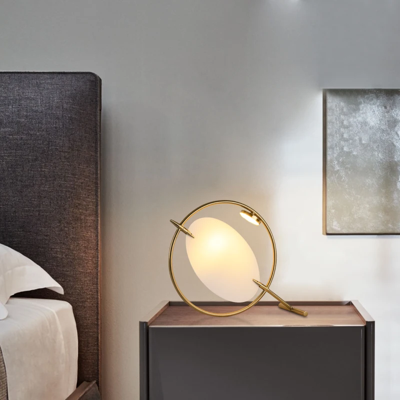 Настольные лампы в современном стиле Декоративные Гостиная образец круглый