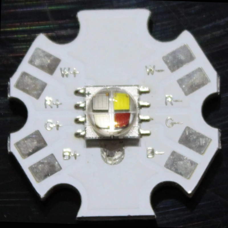 1 шт 10w Cree XLamp XM L XML RGBW RGB белый или светильник с новой уникальной технологией